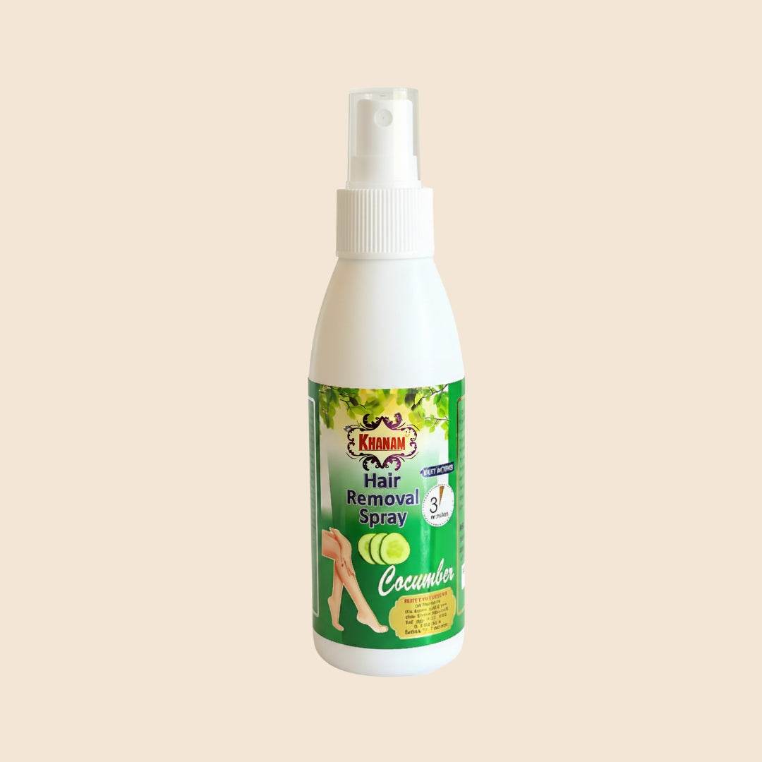 Khanam Hair Removal Spray – Smooth Skin in 3 Minutes - khanam cosmetics